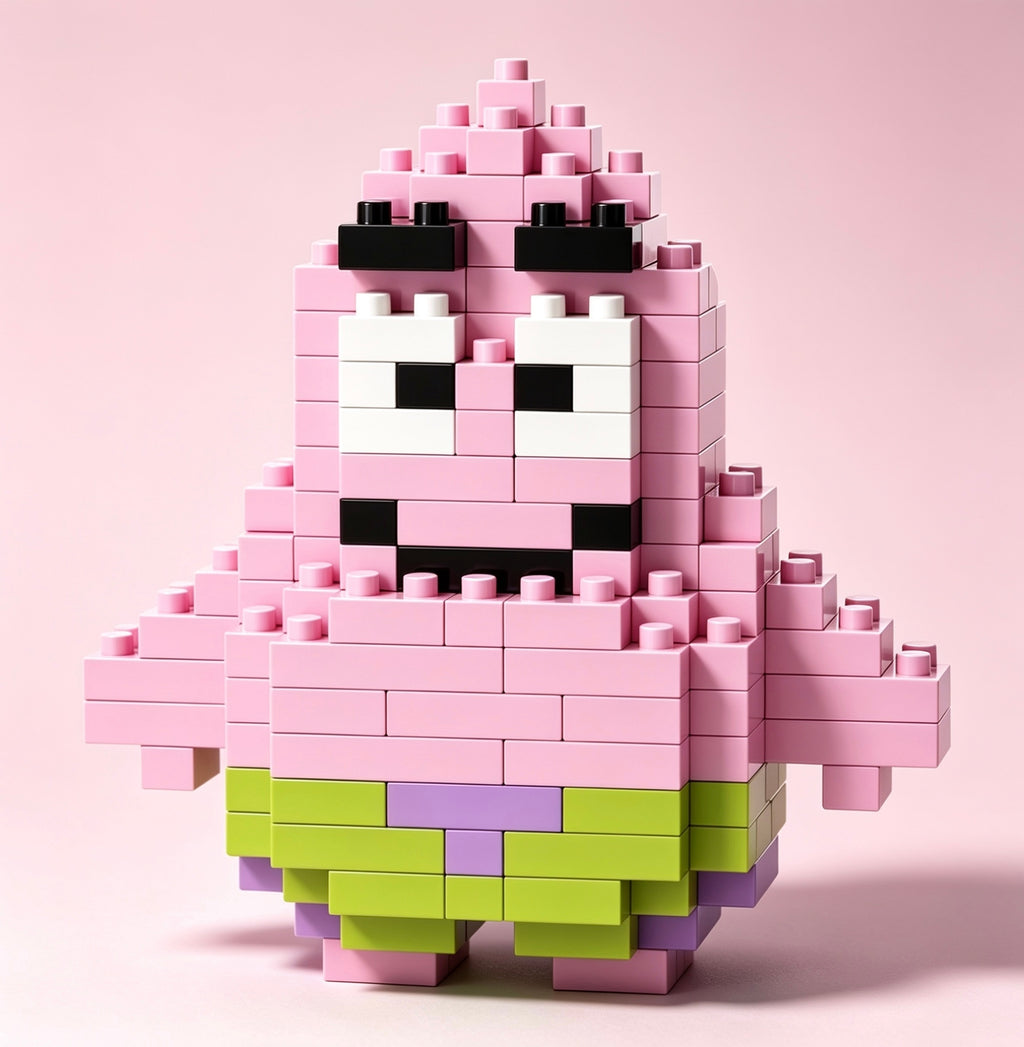 Patrick Micro Brick Figure