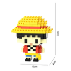 Monkey D. Luffy Micro Brick Figure