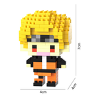 Naruto Uzumaki Micro Brick Figure