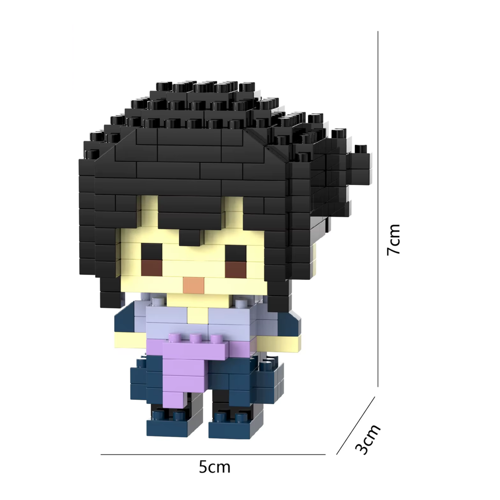 Sasuke Uchiha Micro Brick Figure