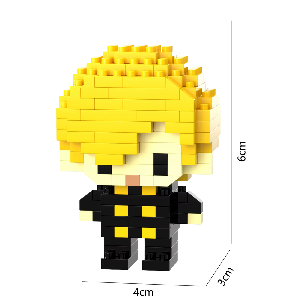 Black Leg Sanji Micro Brick Figure