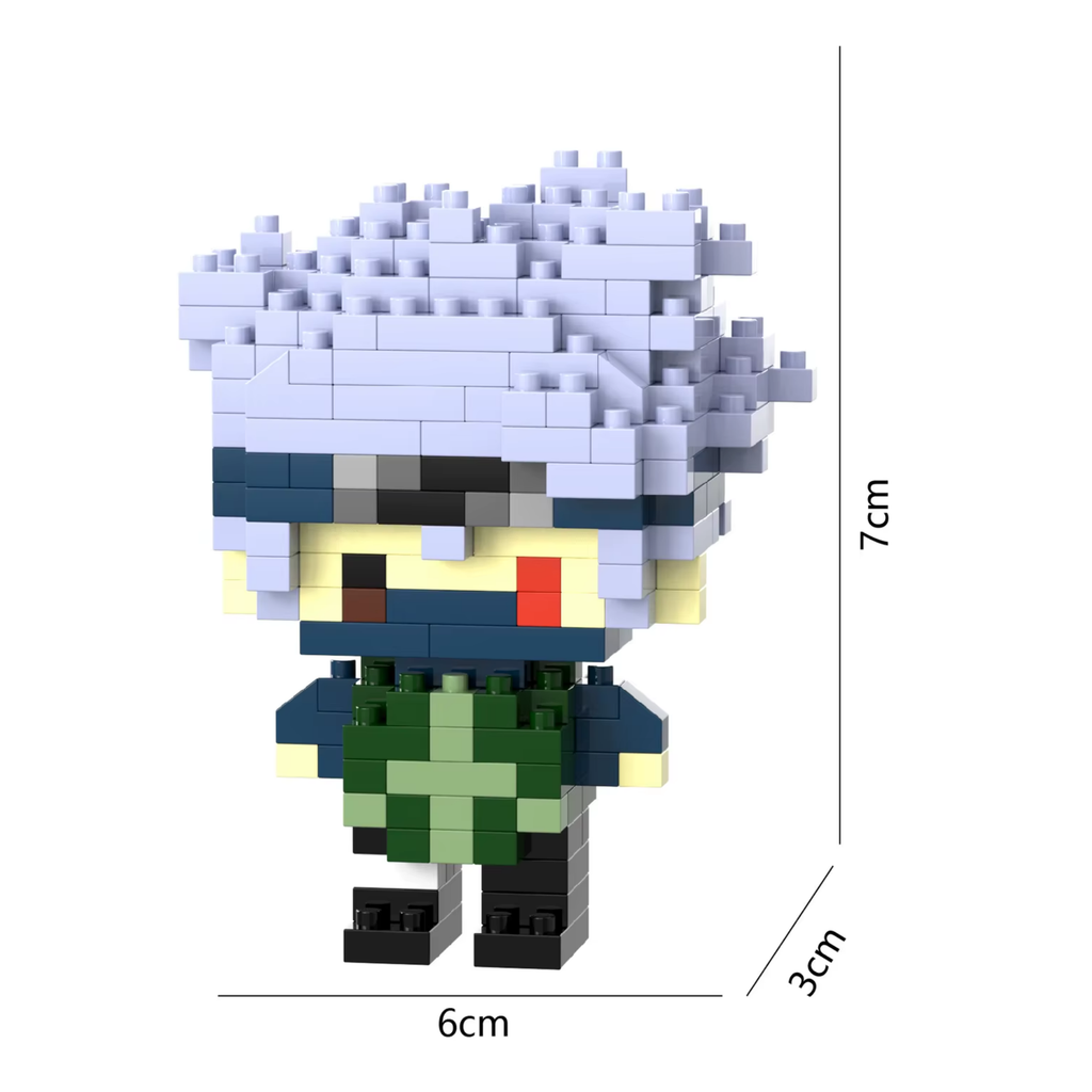 Kakashi Hatake Micro Brick Figure