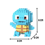 Squirtle Micro Brick Figure