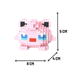 Jigglypuff Micro Brick Figure