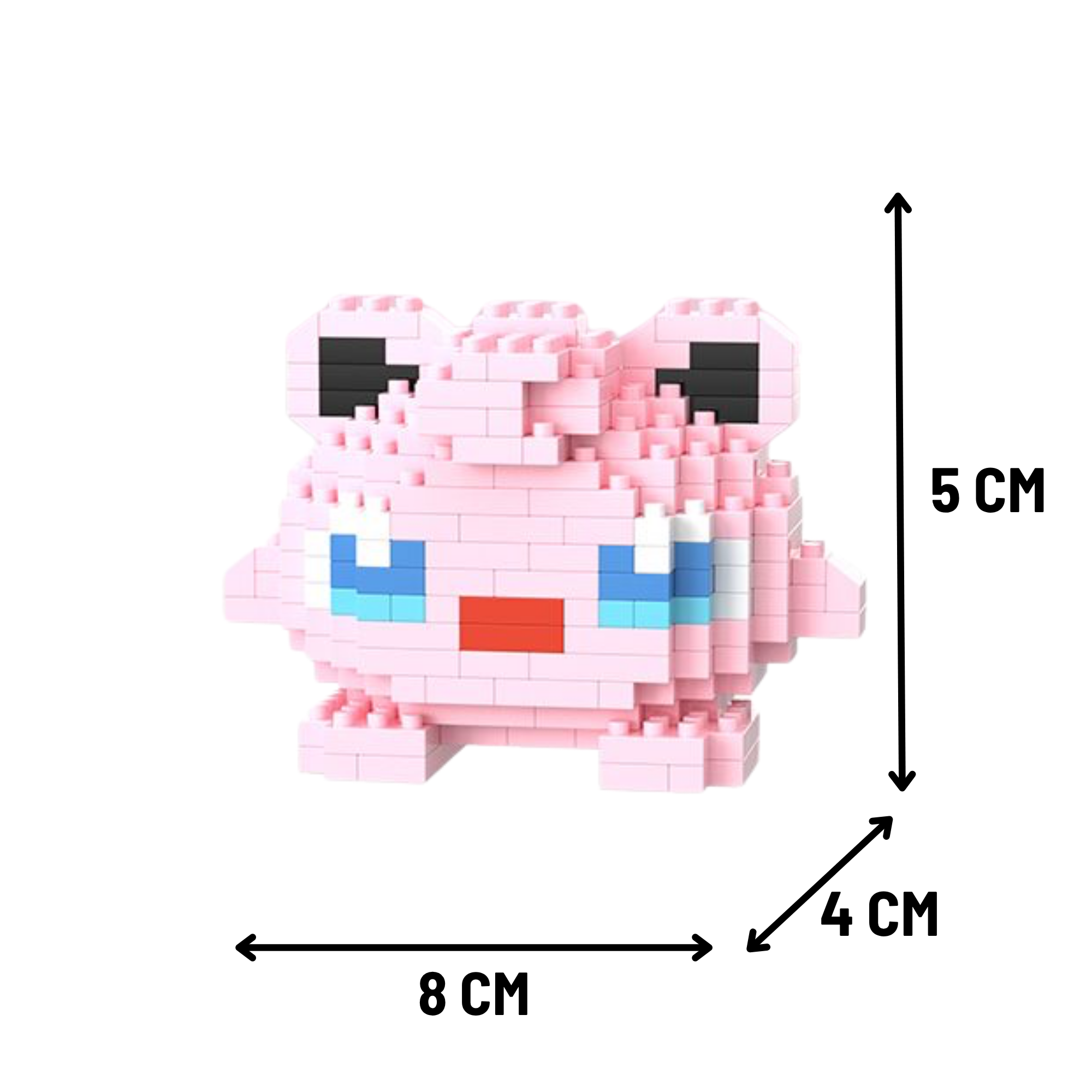 Jigglypuff | Micro-bouwsteenfiguur