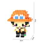 Portgas D. Ace Micro Brick Figure
