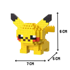 Pikachu Micro Brick Figure