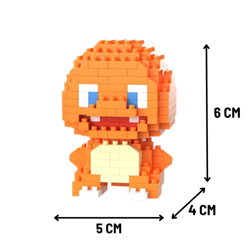 Charmander Micro Brick Figure