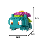 Venusaur Micro Brick Figure