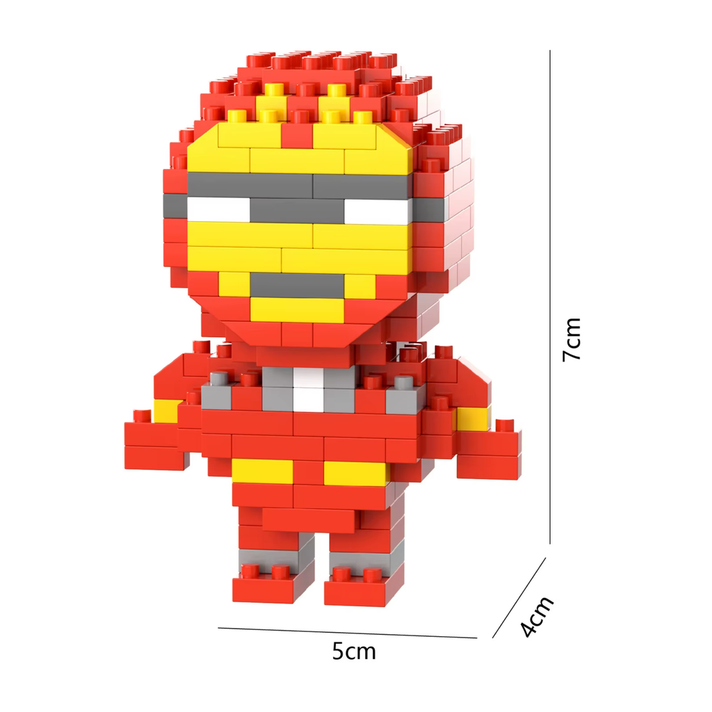 Iron Man Micro Brick Figure