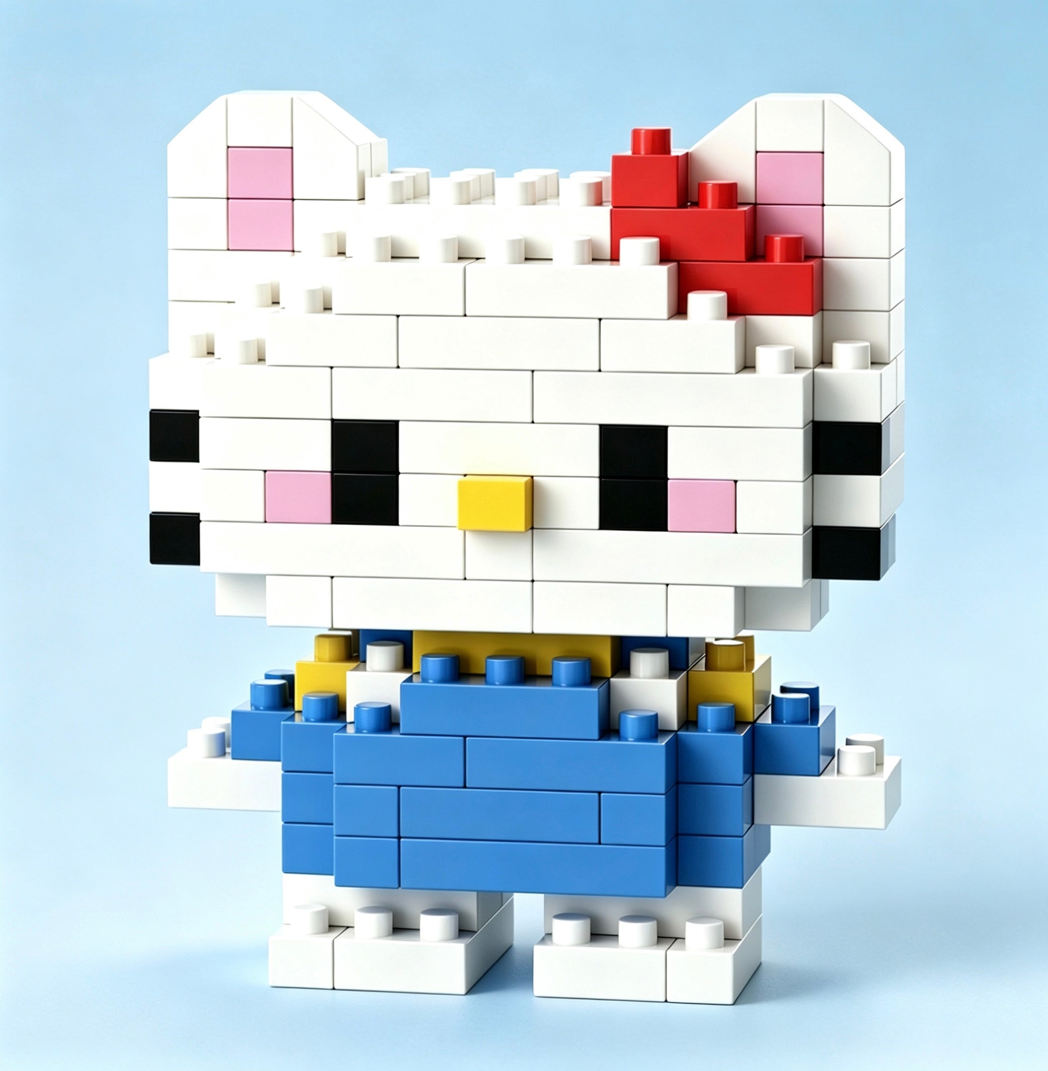 Hello Kitty | Geïnspireerde micro-baksteenfiguur