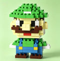 Luigi Micro Brick Figure