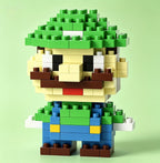 Luigi Micro Brick Figure