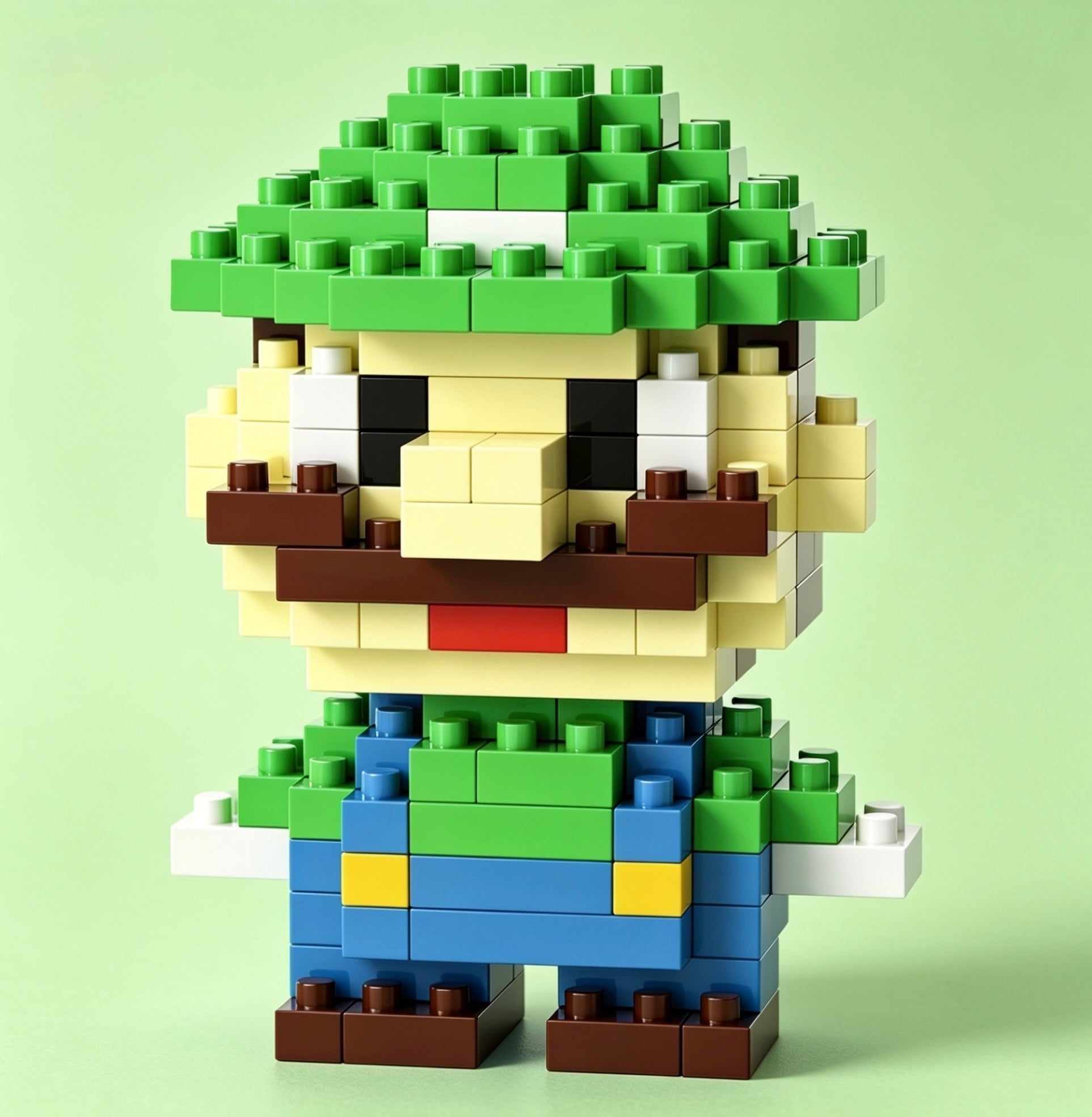Luigi | Geïnspireerde microstenen figuur