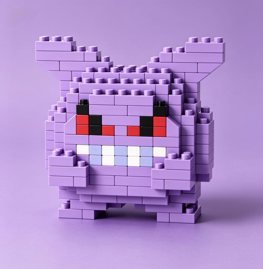 Gengar Micro Brick Figure