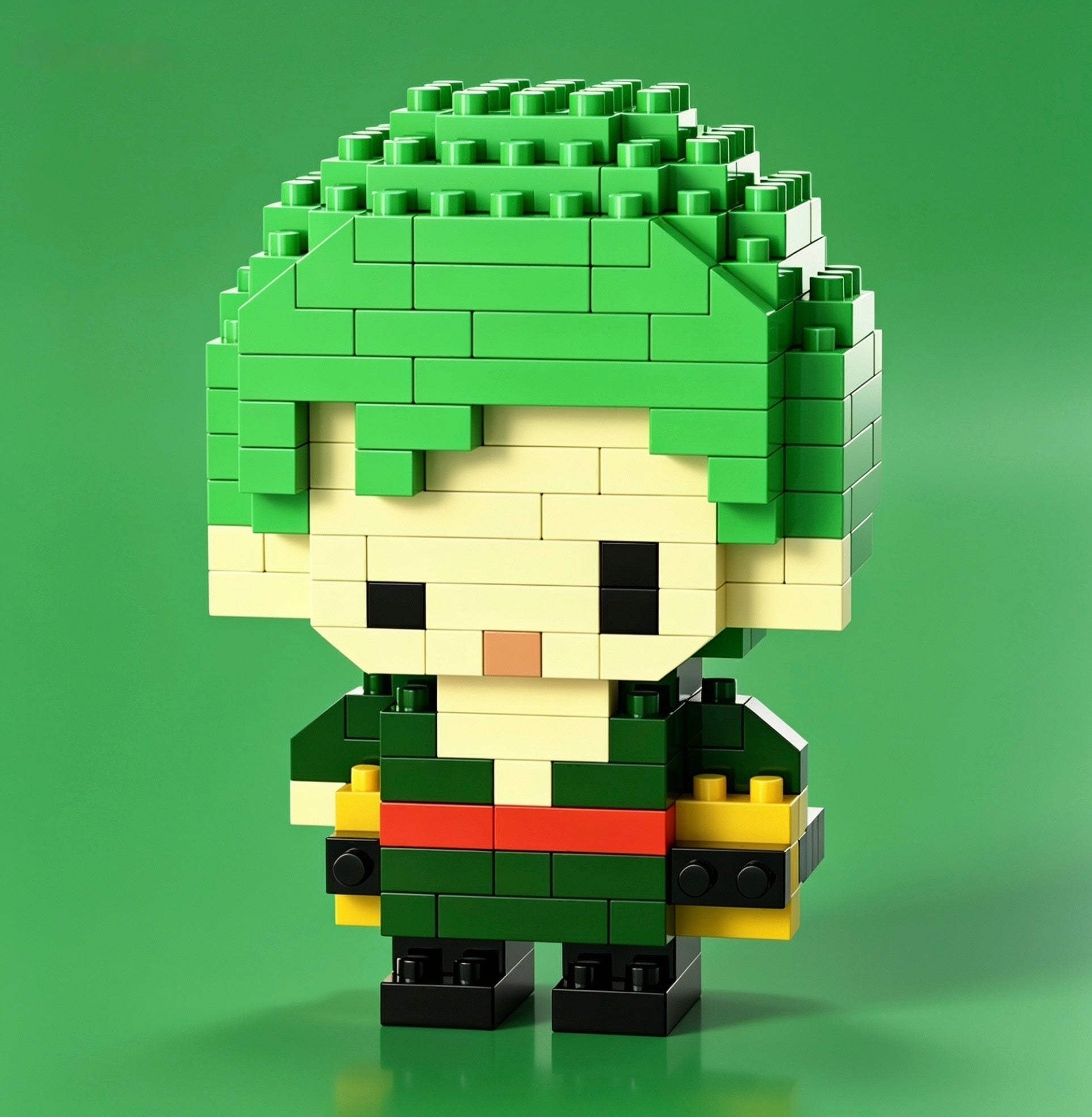 Roronoa Zoro | Geïnspireerde microstenen figuur