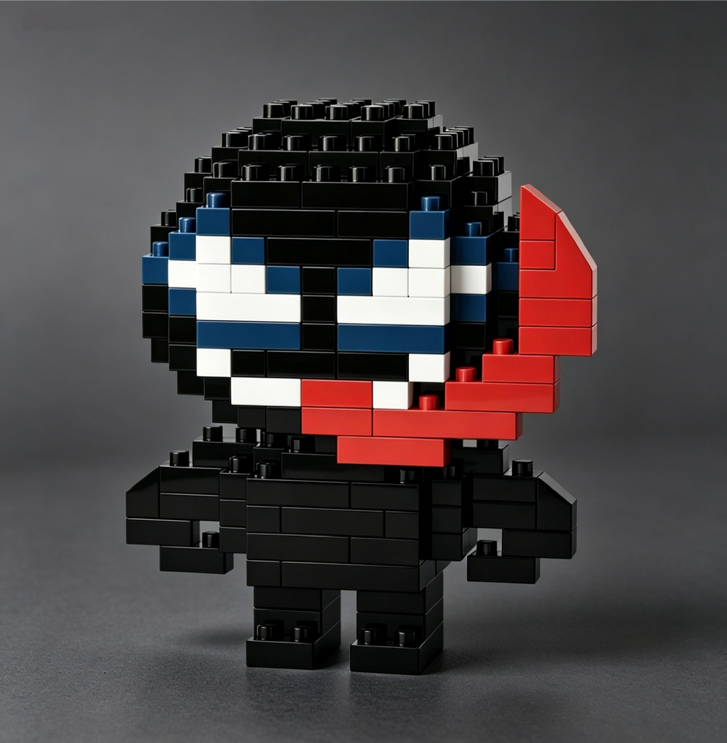 Venom Micro Brick Figure
