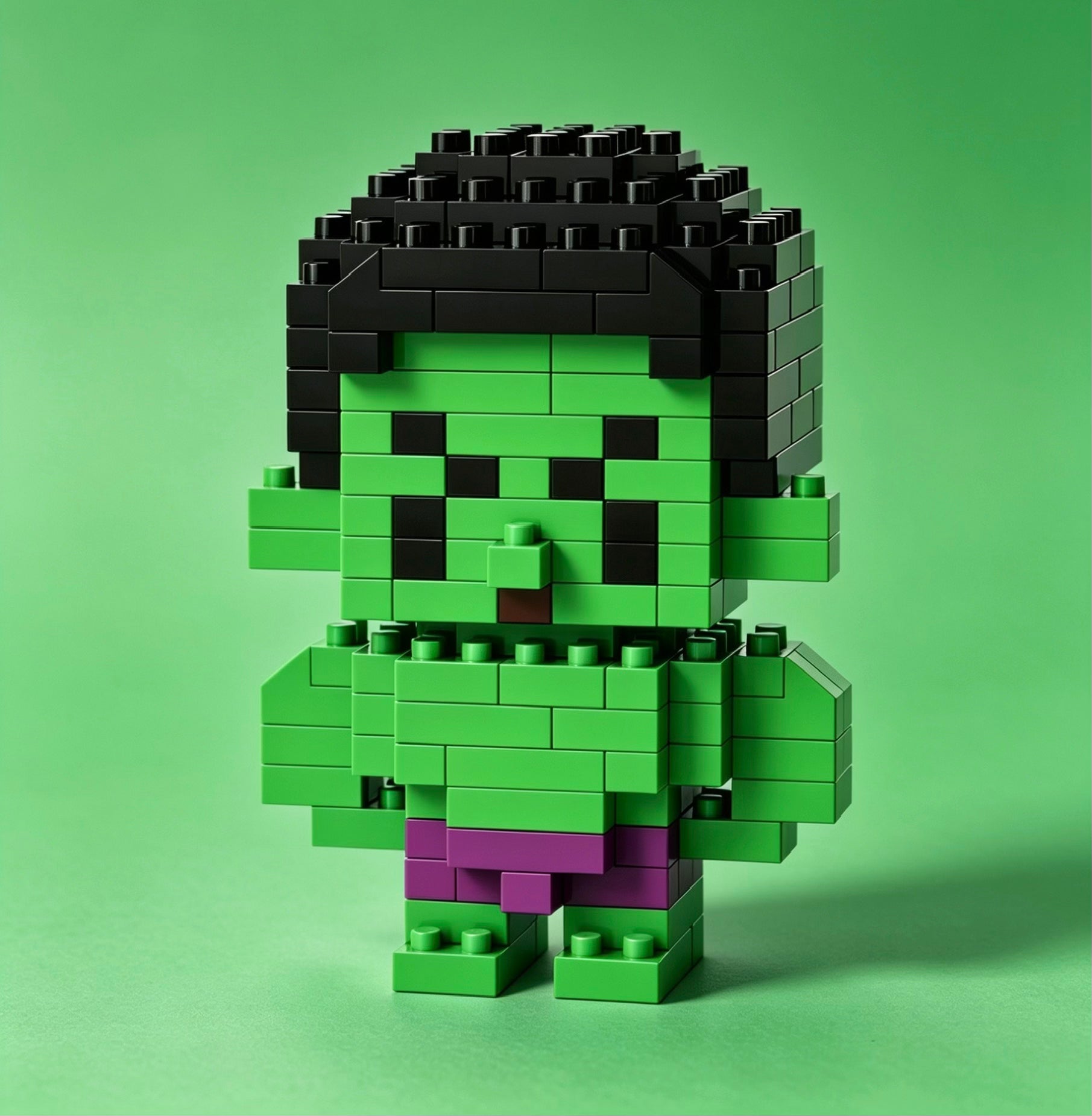 Hulk | Geïnspireerde Micro Steen Figuur
