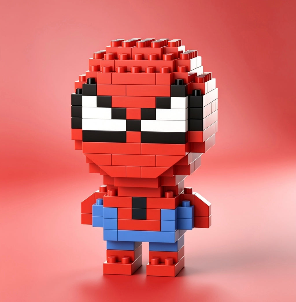 Spider-Man Micro Brick Figure