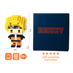 Naruto Uzumaki Micro Brick Figure