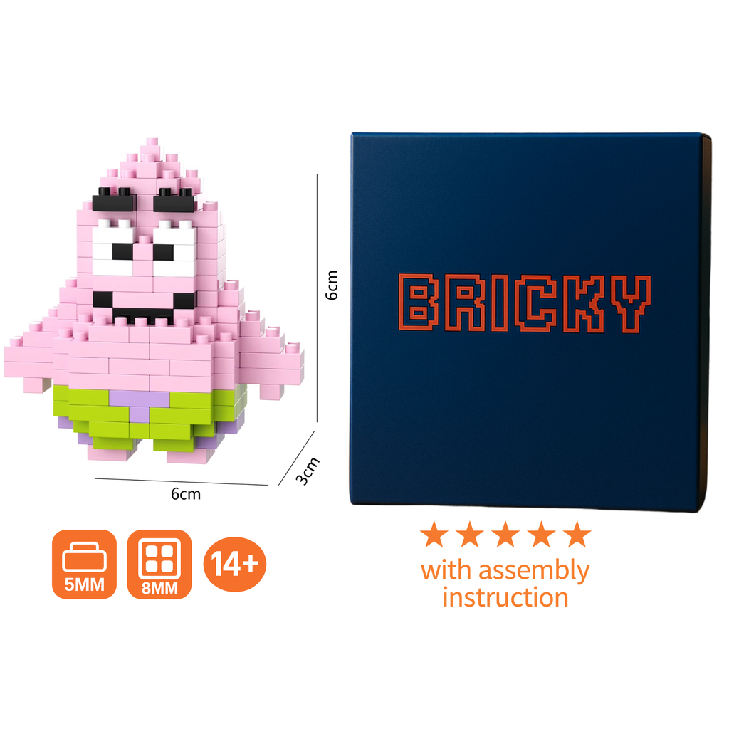 Patrick Micro Brick Figure