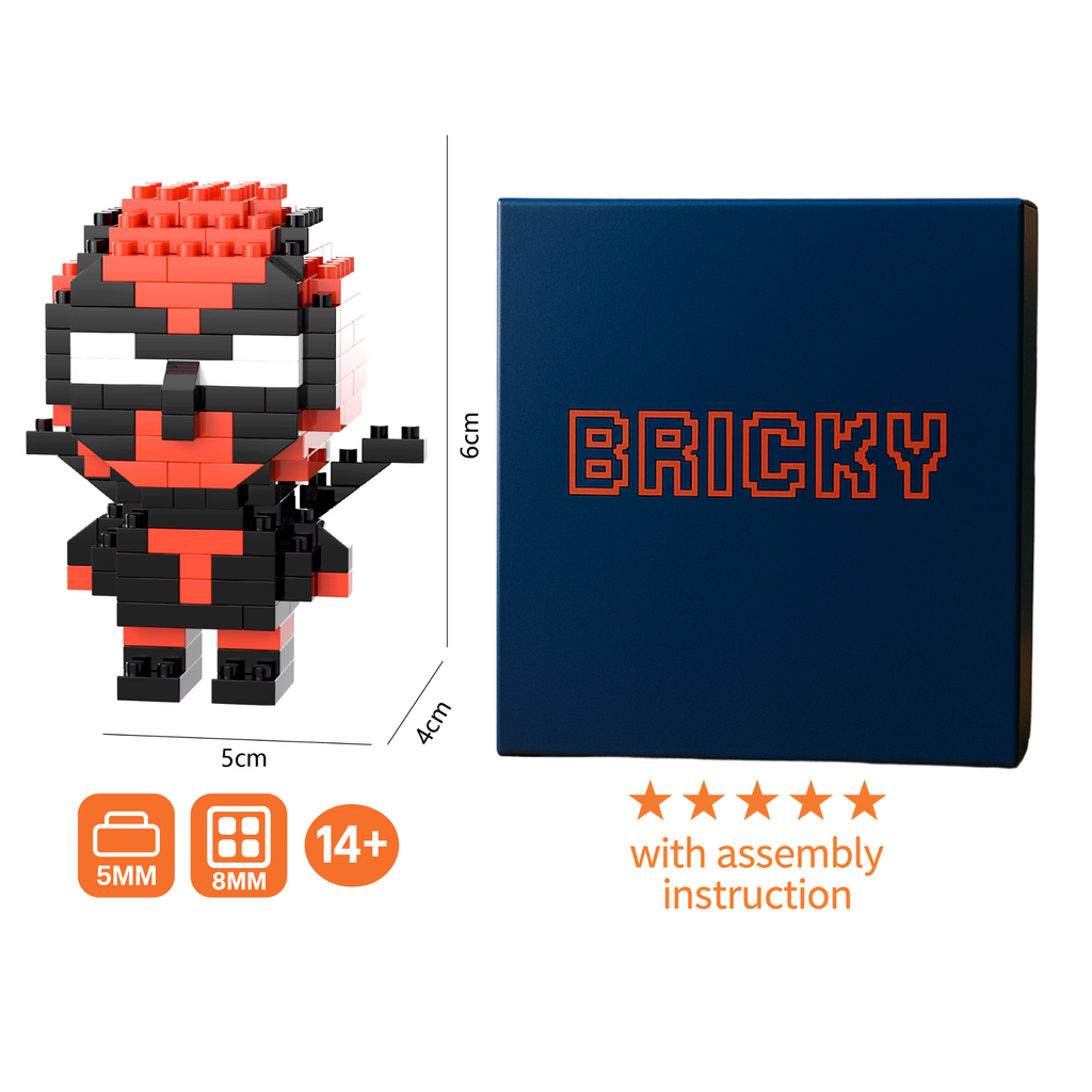 Deadpool Micro Brick Figure