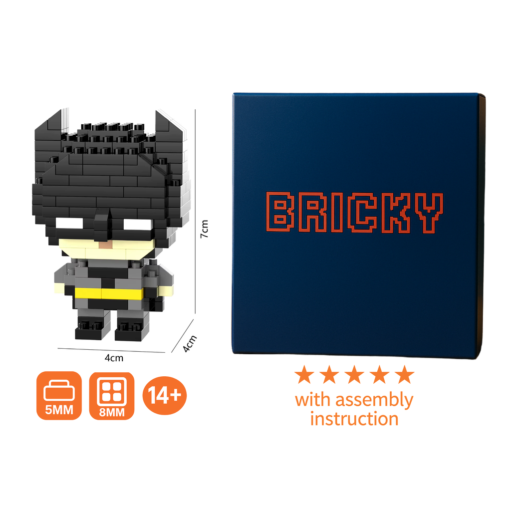Batman Micro Brick Figure