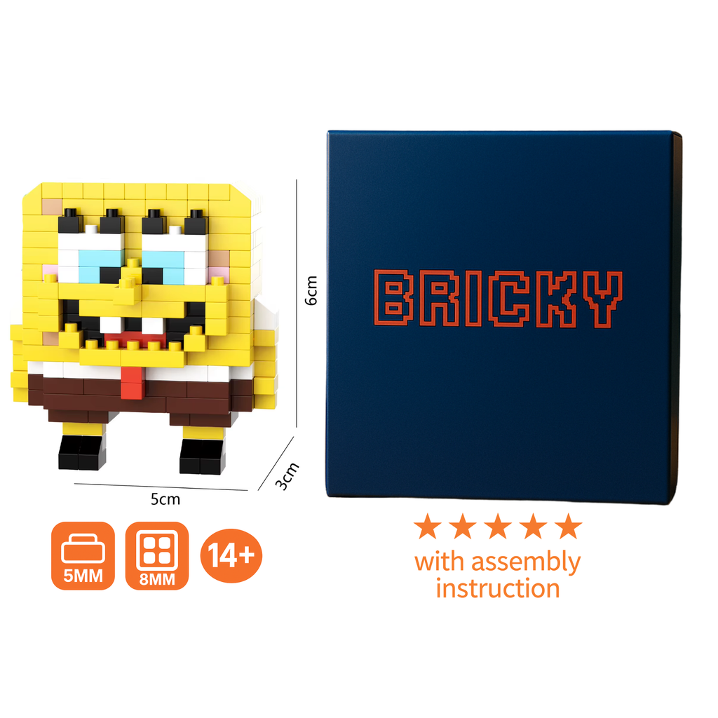 SpongeBob Micro Brick Figure