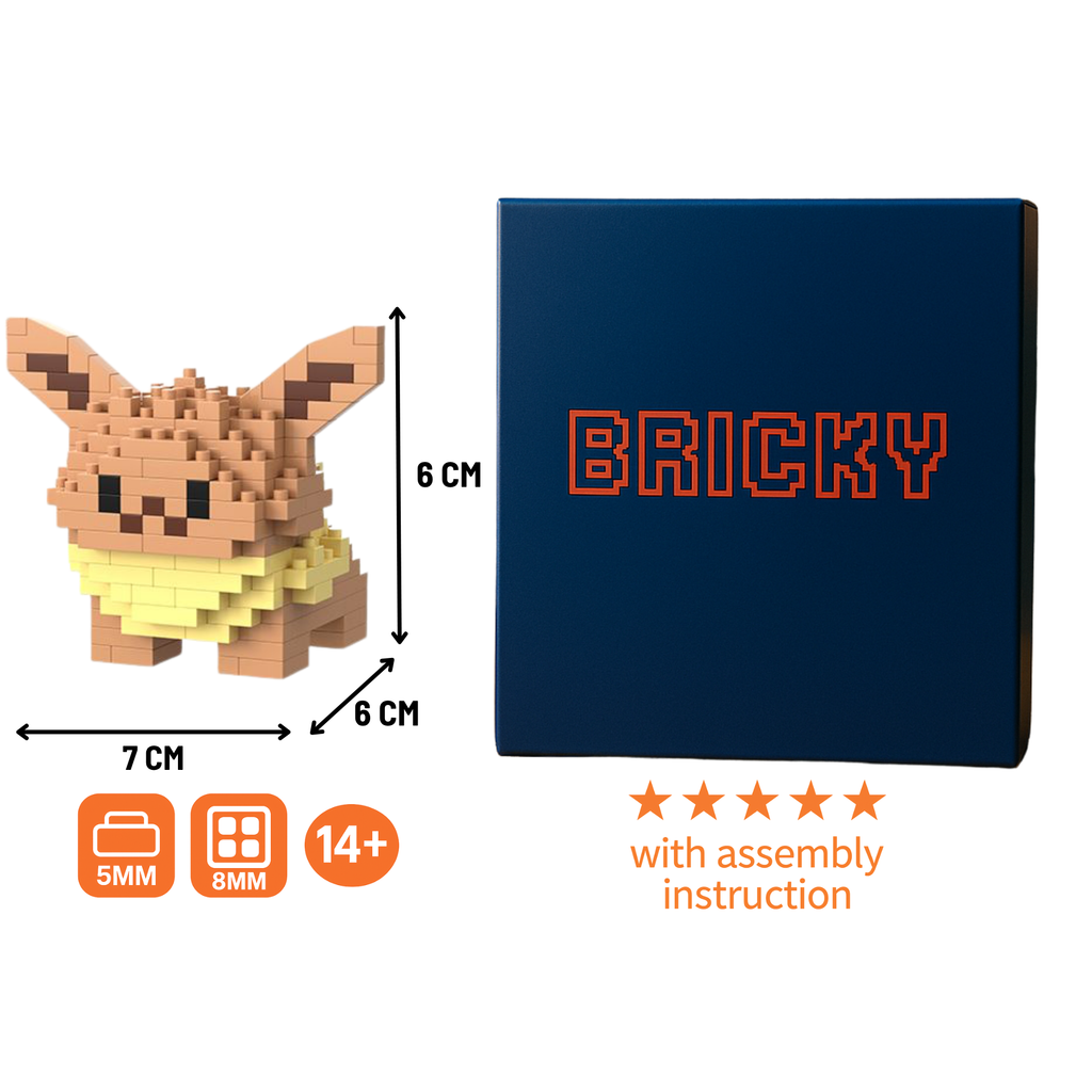Eevee Micro Brick Figure