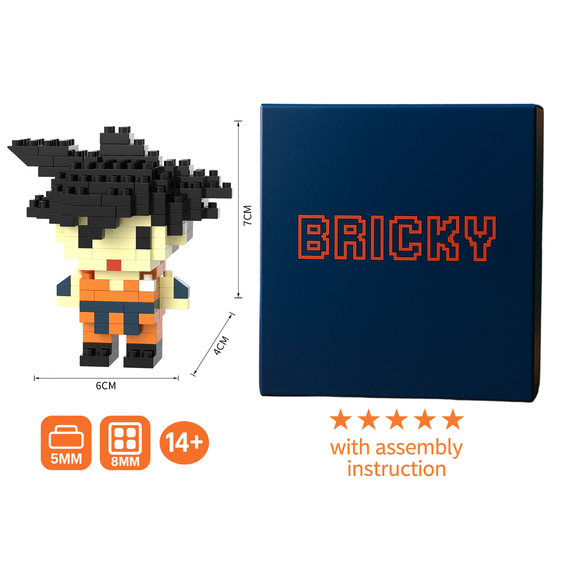 Son Goku Micro Brick Figure