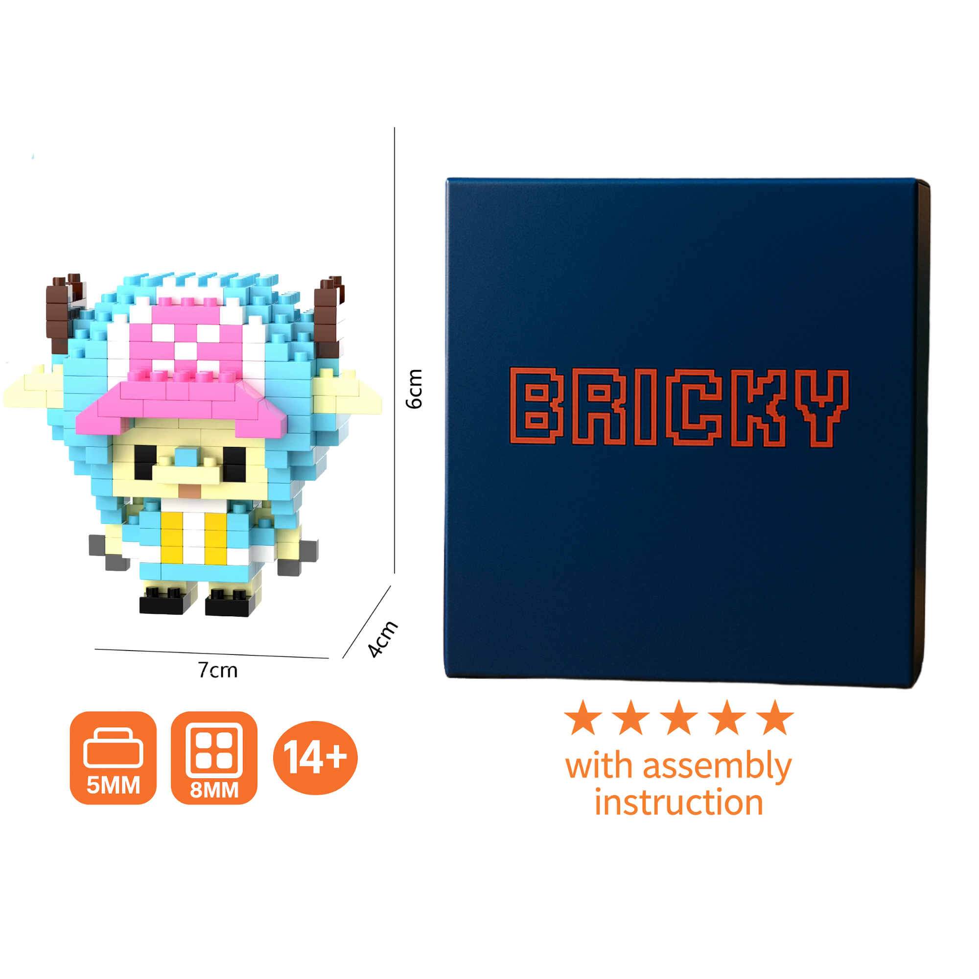 Tony Tony Chopper Micro Brick Figure